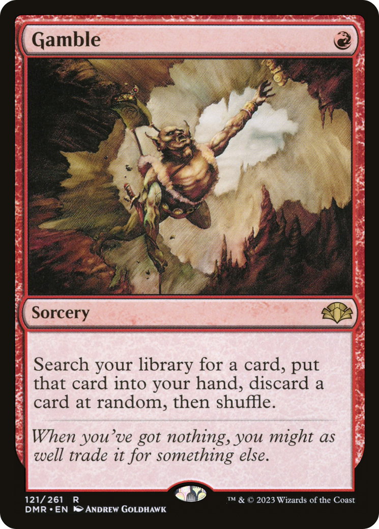 Gamble (DMR-121)  - Dominaria Remastered