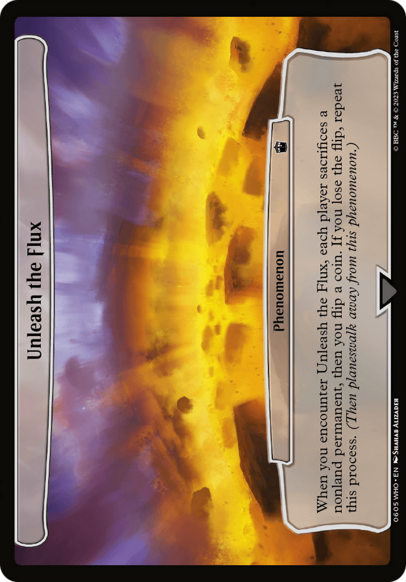 Unleash the Flux (WHO-605)  - Doctor Who