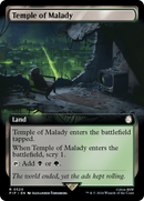 Temple of Malady (Extended Art) (PIP-520) - Fallout: (Extended Art) Foil
