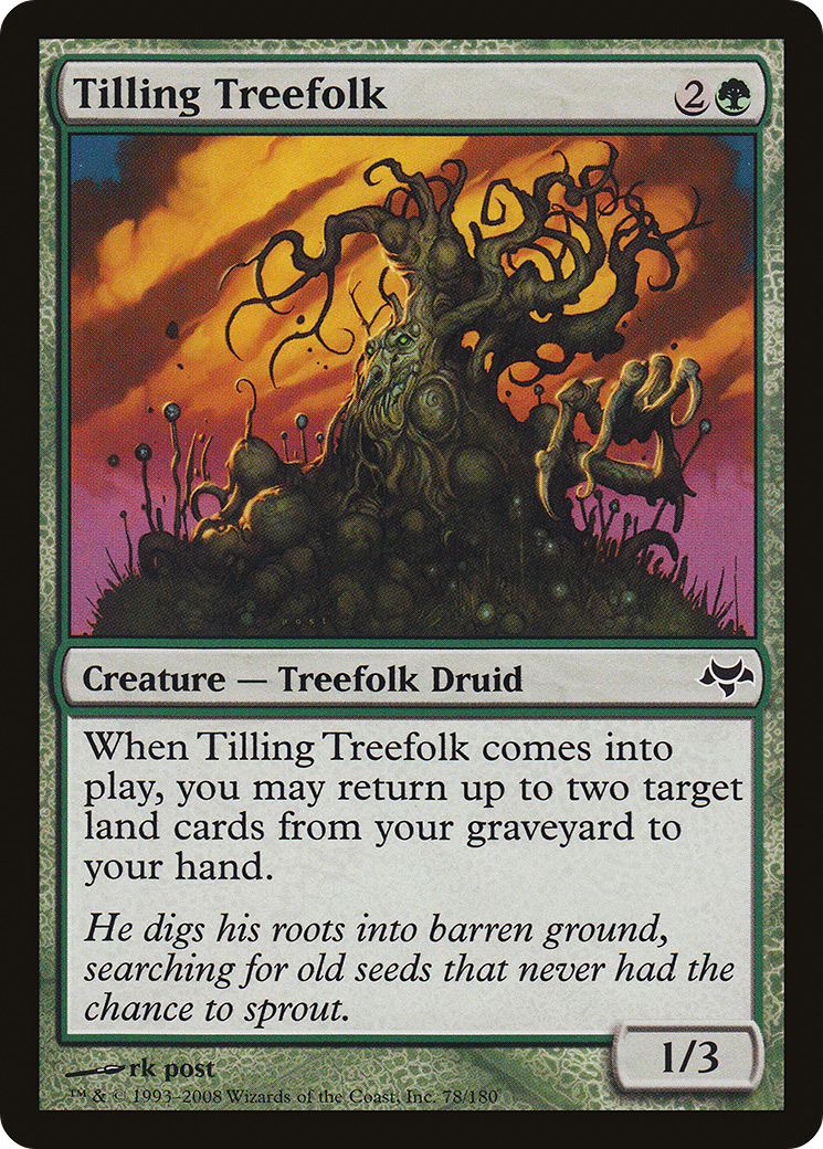 Tilling Treefolk (EVE-078) - Eventide Foil