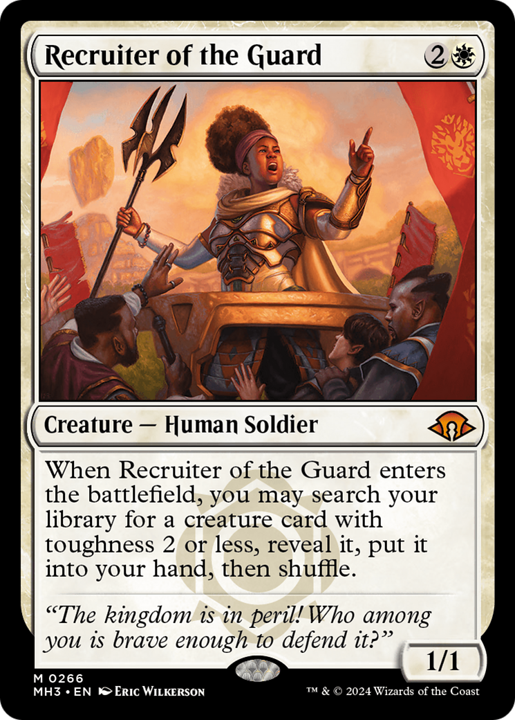 Recruiter of the Guard (MH3-266)  Foil - Modern Horizons 3