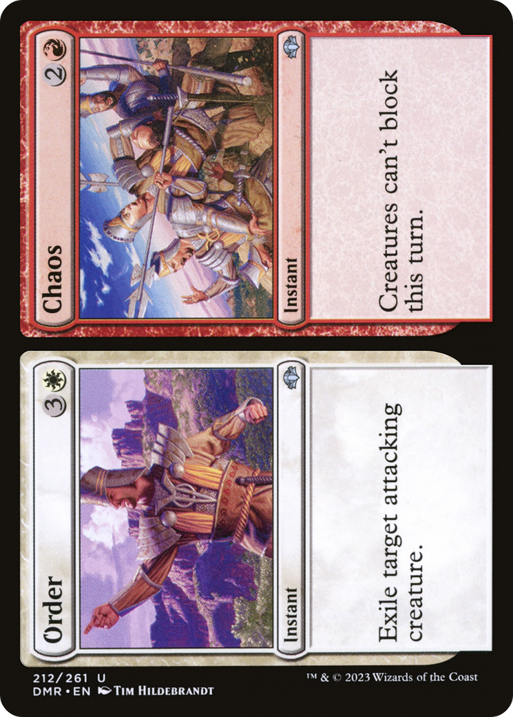 Order // Chaos (DMR-212)  Foil - Dominaria Remastered