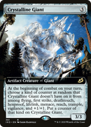 Crystalline Giant (Extended Art) (IKO-361)  Foil - Ikoria: Lair of Behemoths: (Extended Art)
