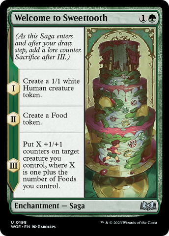 Welcome to Sweettooth (WOE-198)  Foil - Wilds of Eldraine
