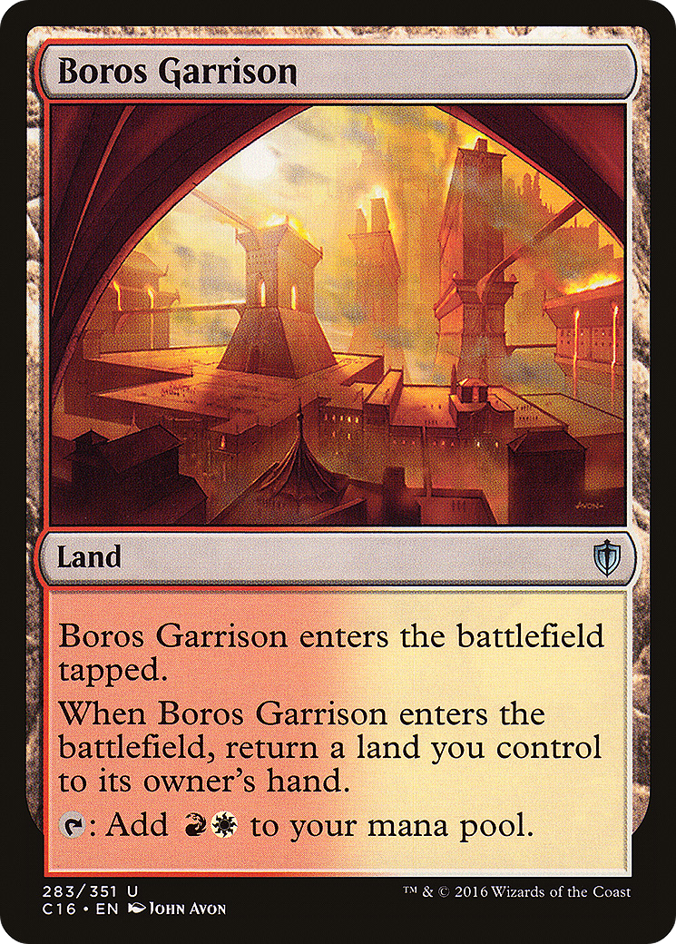 Boros Garrison (C16-283)  - Commander 2016