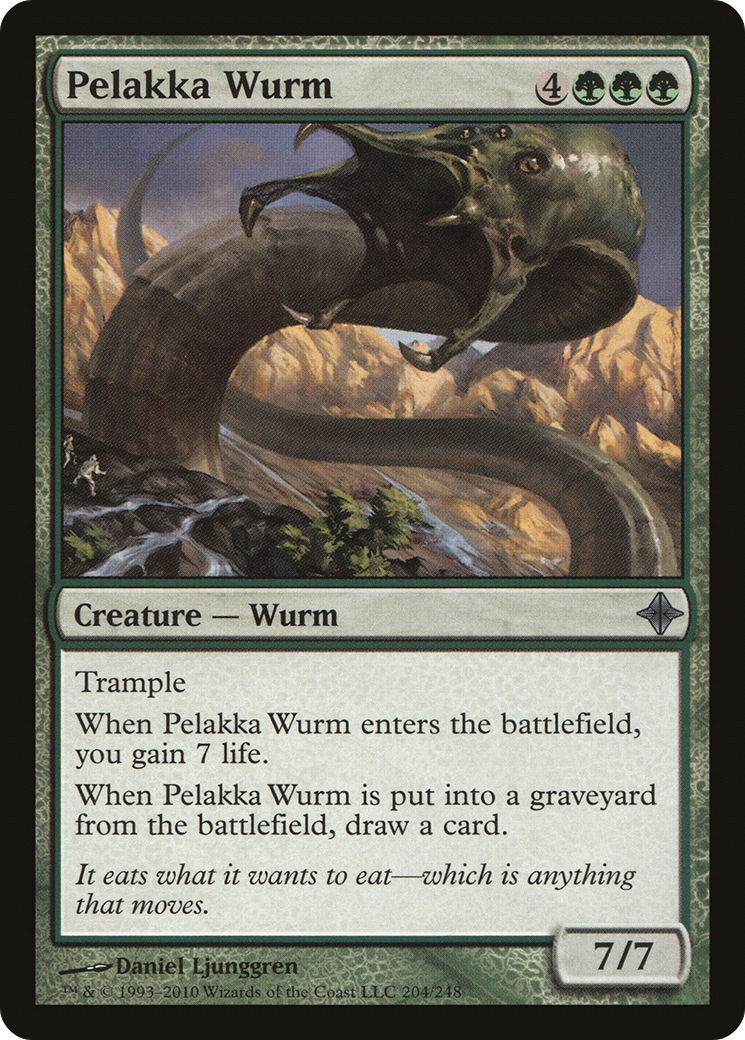 Pelakka Wurm (ROE-204)  - Rise of the Eldrazi