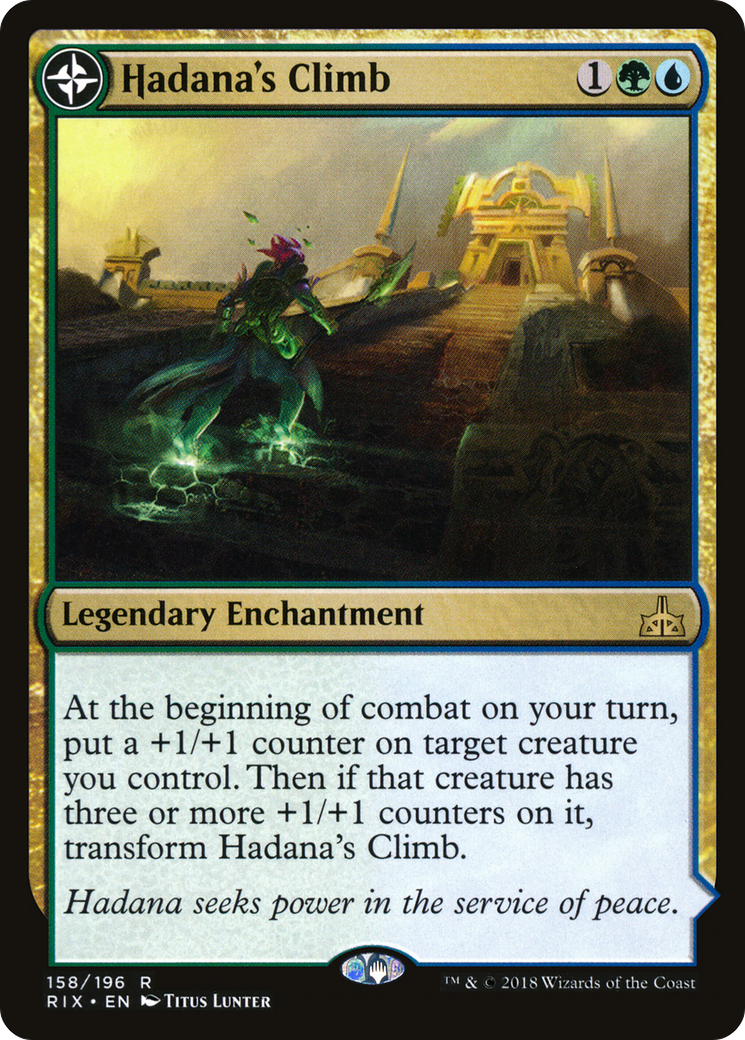 Hadana's Climb (RIX-158)  Foil - Rivals of Ixalan