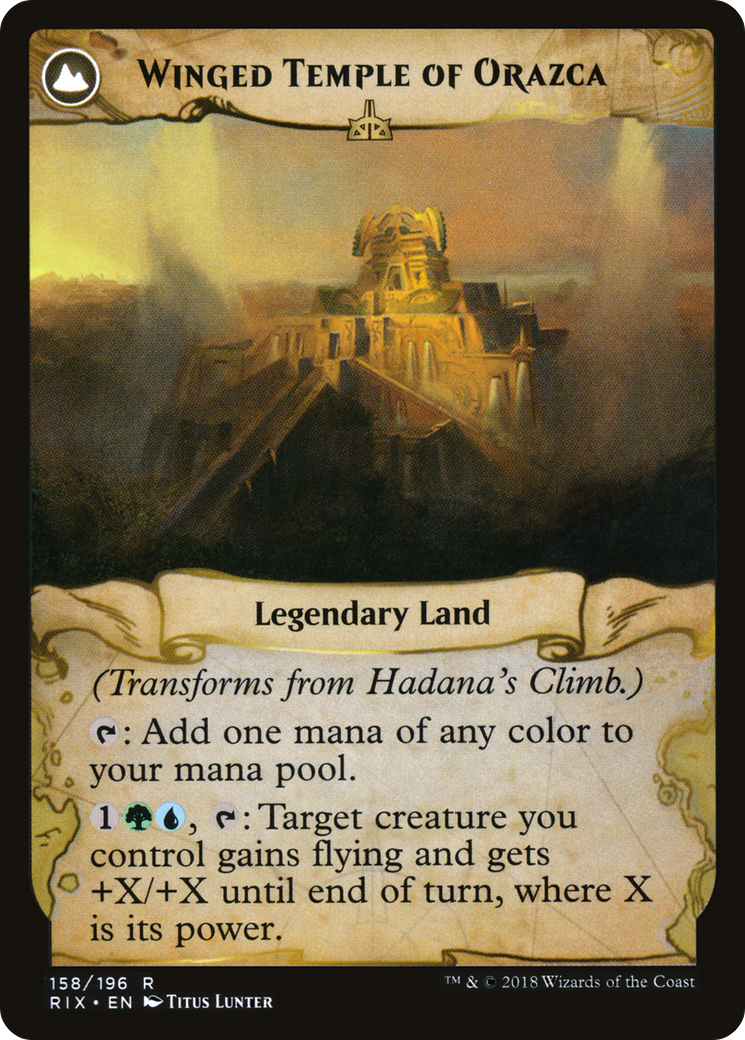 Hadana's Climb (RIX-158)  Foil - Rivals of Ixalan