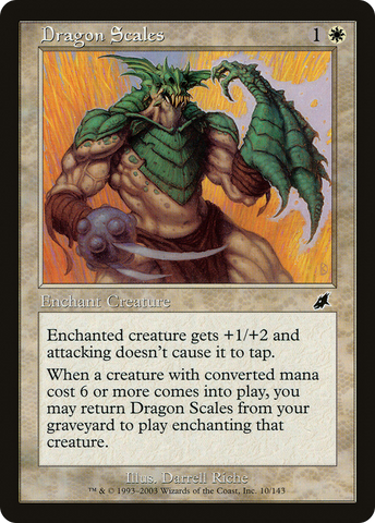 Dragon Scales (SCG-010)  Foil - Scourge