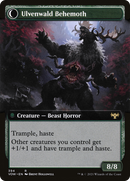 Ulvenwald Oddity (Extended Art) (VOW-394)  Foil - Innistrad: Crimson Vow: (Extended Art, Double Faced Transform)