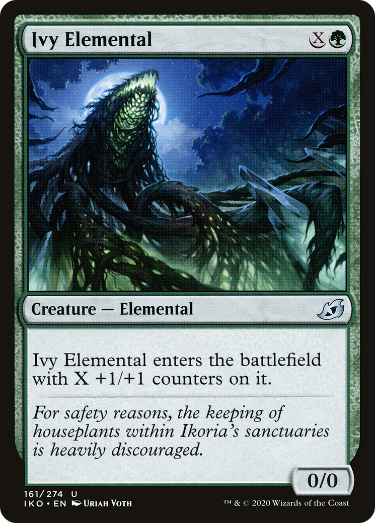 Ivy Elemental (IKO-161) - Ikoria: Lair of Behemoths