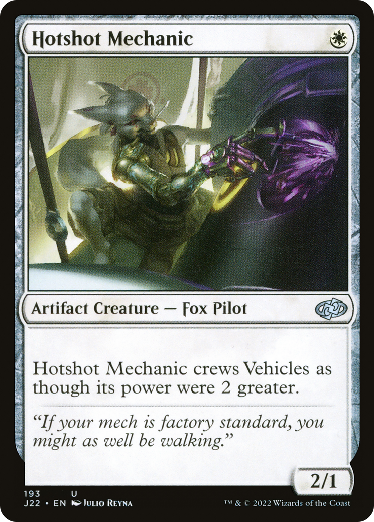 Hotshot Mechanic (J22-193)  - Jumpstart 2022