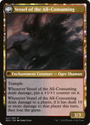 Hidetsugu Consumes All (NEO-221)  Foil - Kamigawa: Neon Dynasty: (fandfc, enchantment)