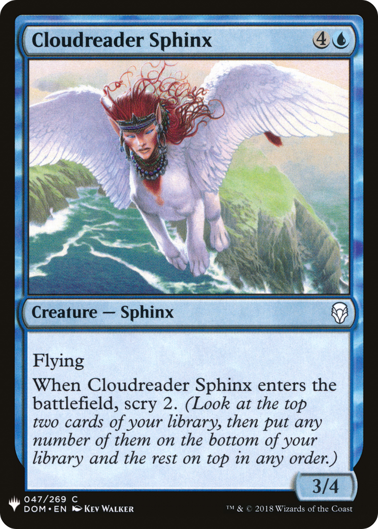 Cloudreader Sphinx (LIST-047)  - The List