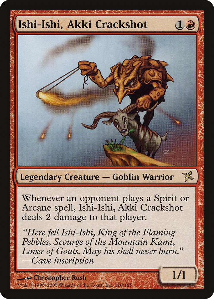 Ishi-Ishi, Akki Crackshot (BOK-110)  - Betrayers of Kamigawa