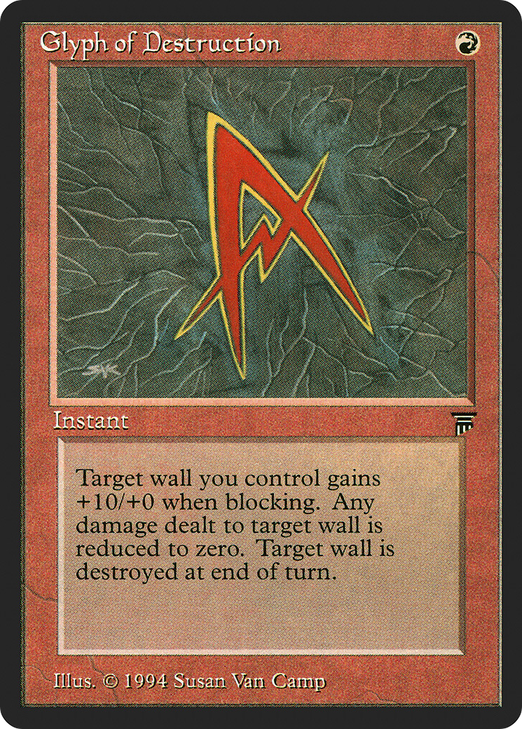 Glyph of Destruction (LEG-)  - Legends