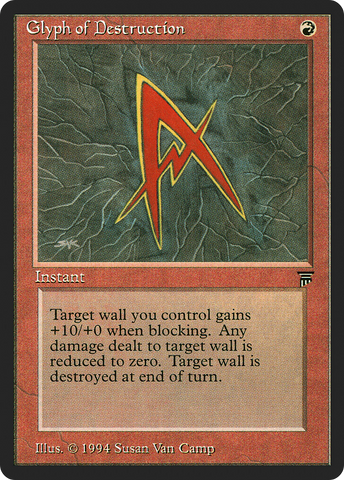Glyph of Destruction (LEG-)  - Legends