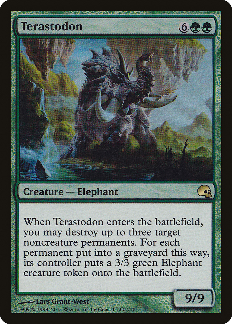 Terastodon (GRV-007)  Foil - Premium Deck Series: Graveborn