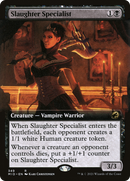 Slaughter Specialist (Extended Art) (MID-349)  Foil - Innistrad: Midnight Hunt: (Extended Art)
