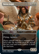 Serra Angel (WPN-001)  Foil - Wizards Play Network 2024 (Borderless)