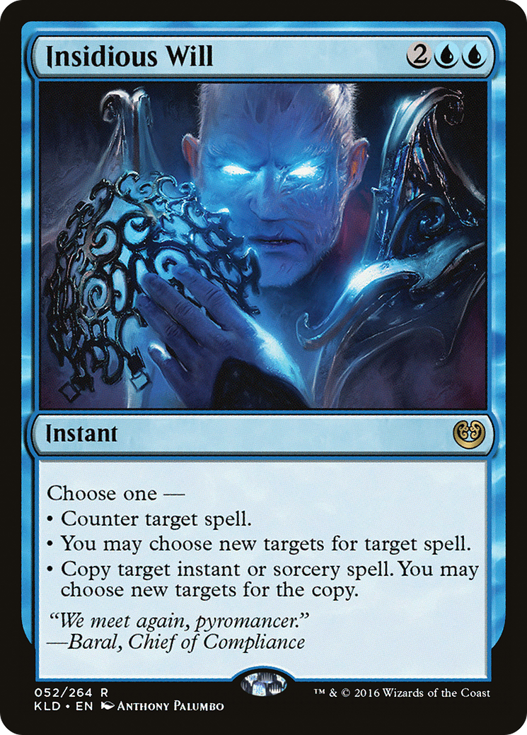 Insidious Will (KLD-052)  Foil - Kaladesh