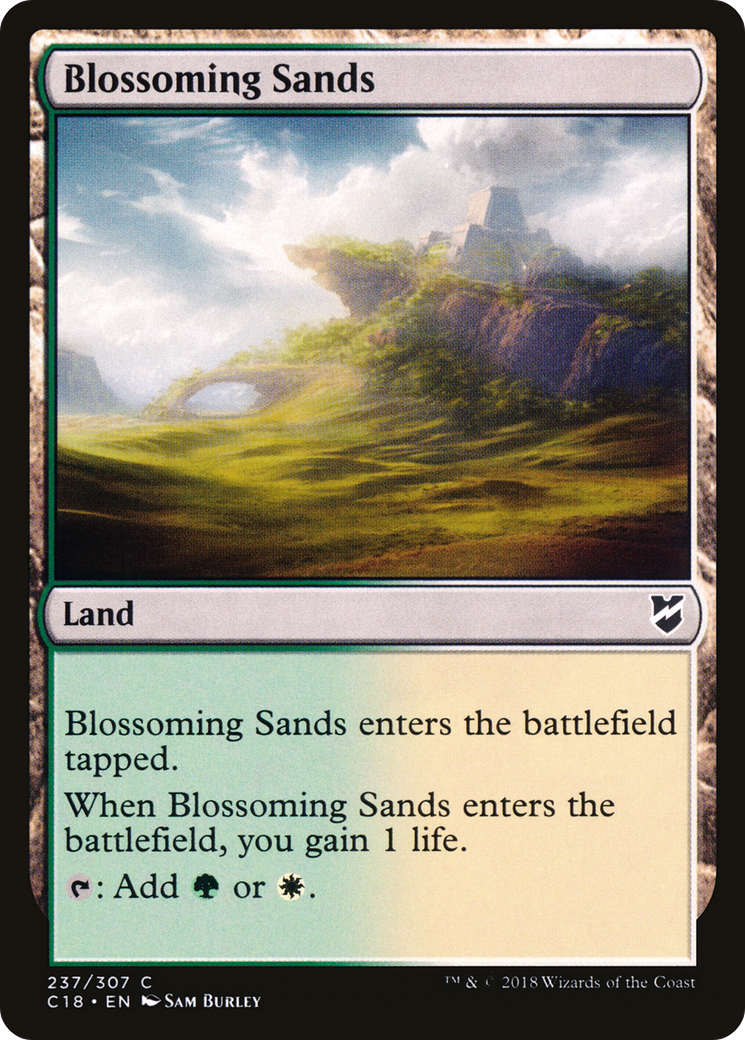 Blossoming Sands (C18-237)  - Commander 2018