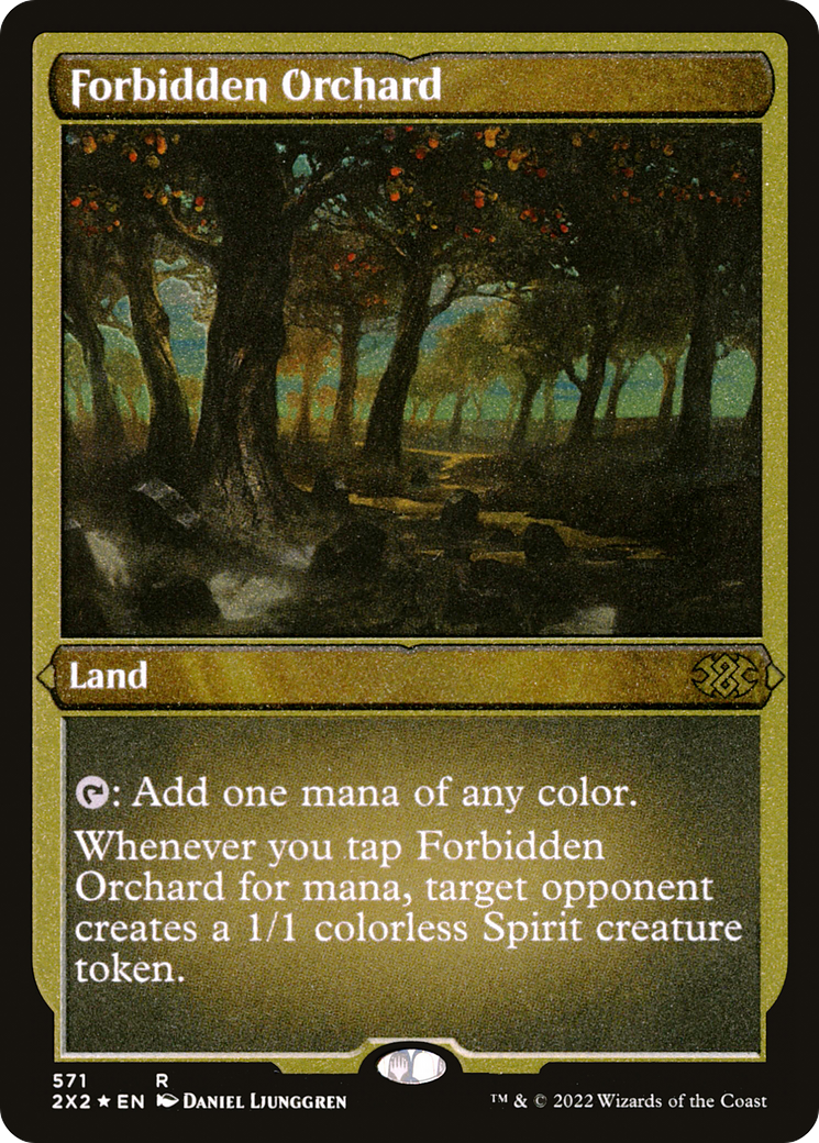 Forbidden Orchard (Foil Etched) (2X2-571)  Foil - Double Masters 2022