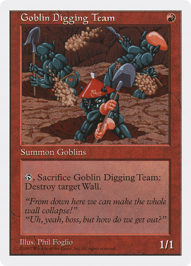 Goblin Digging Team (5ED-)  - Fifth Edition