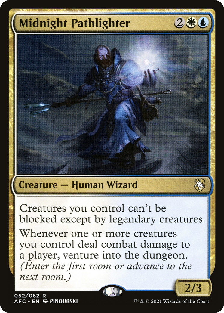 Midnight Pathlighter (AFC-052) - Adventures in the Forgotten Realms Commander