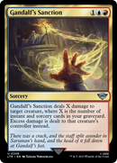 Gandalf's Sanction (LTR-208)  Foil - The Lord of the Rings: Tales of Middle-earth