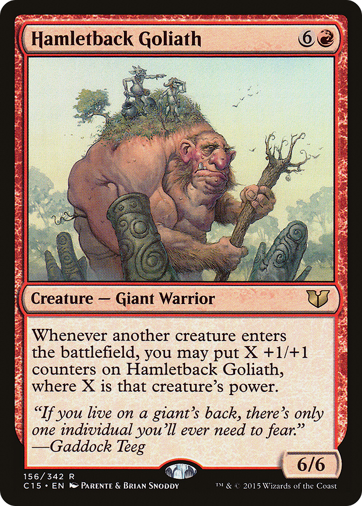 Hamletback Goliath (C15-156)  - Commander 2015