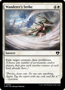 Wanderer's Strike (CMM-069)  Foil - Commander Masters