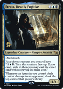 Etrata, Deadly Fugitive (PRE-200)  Foil - Murders at Karlov Manor Promos