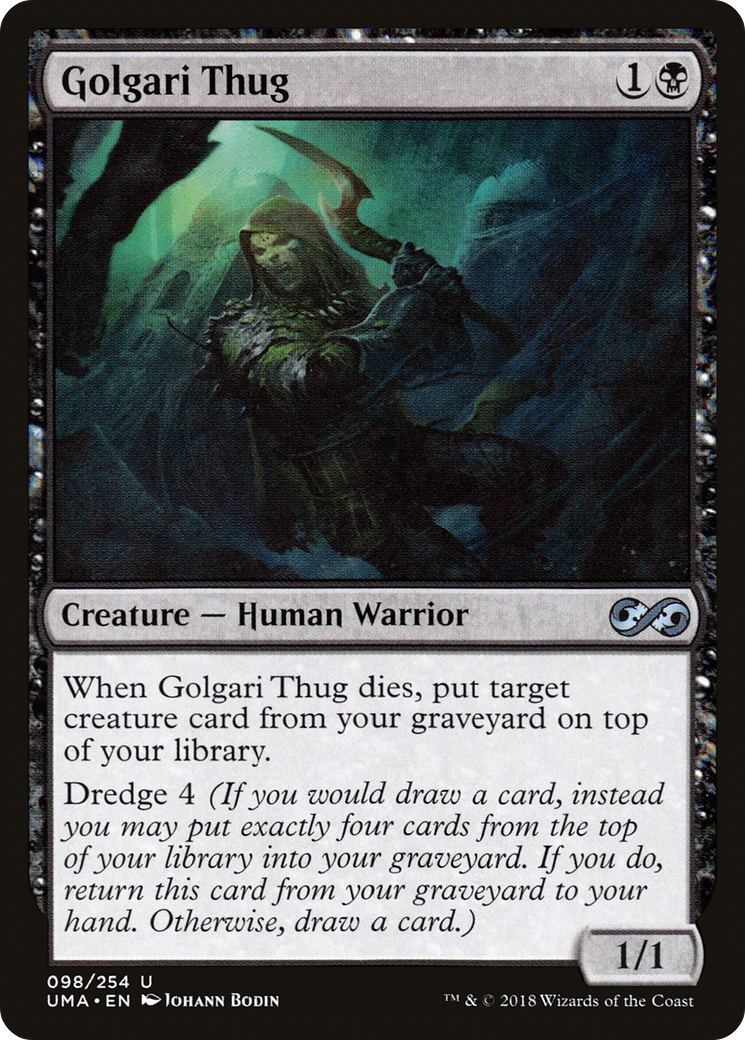 Golgari Thug (UMA-098)  Foil - Ultimate Masters