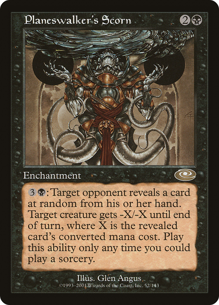 Planeswalker's Scorn (PLS-052)  Foil - Planeshift