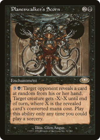 Planeswalker's Scorn (PLS-052)  Foil - Planeshift