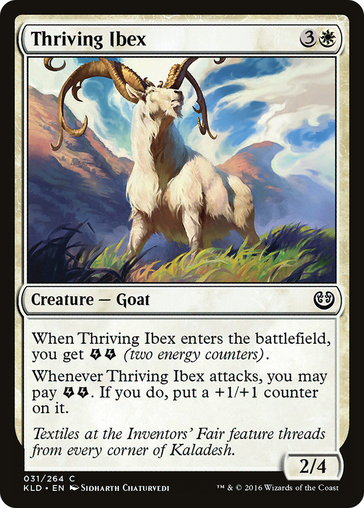 Thriving Ibex (KLD-031)  Foil - Kaladesh