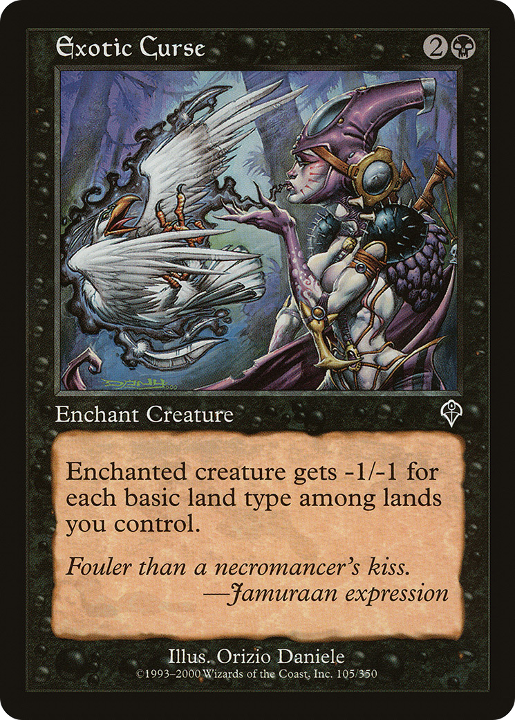 Exotic Curse (INV-105)  Foil - Invasion