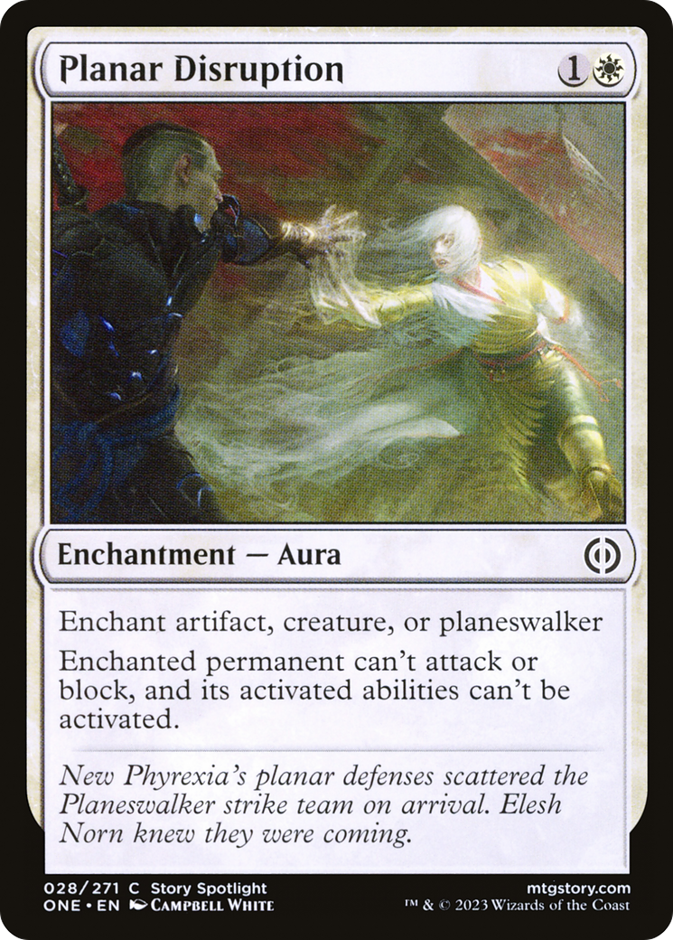 Planar Disruption (ONE-028)  Foil - Phyrexia: All Will Be One