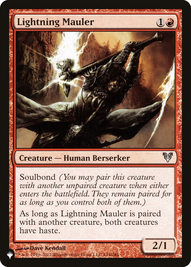 Lightning Mauler (LIST-AVR-144)  - The List