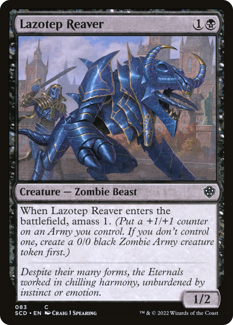 Lazotep Reaver (SCD-083)  - Starter Commander Decks