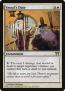 Vassal's Duty (CHK-048) - Champions of Kamigawa Foil