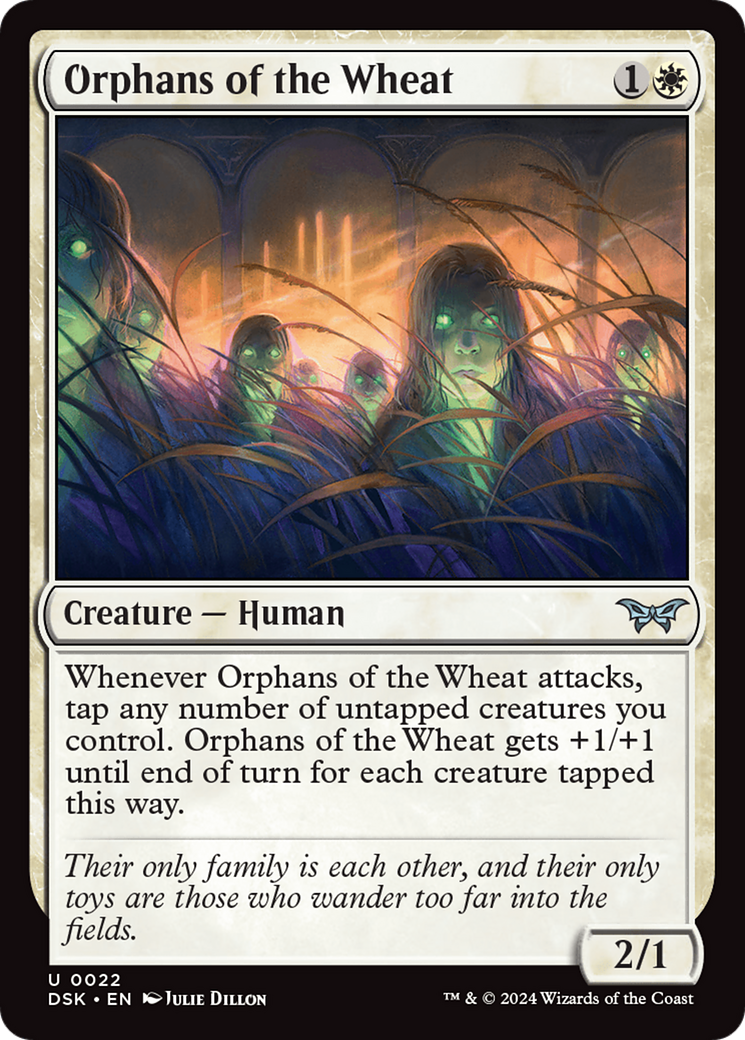 Orphans of the Wheat (DSK-022)  Foil - Duskmourn: House of Horror