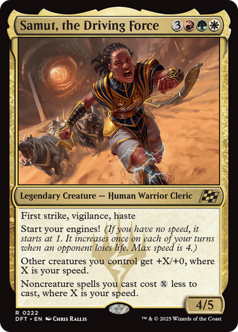 Samut, the Driving Force (DFT-222)  Foil - Aetherdrift