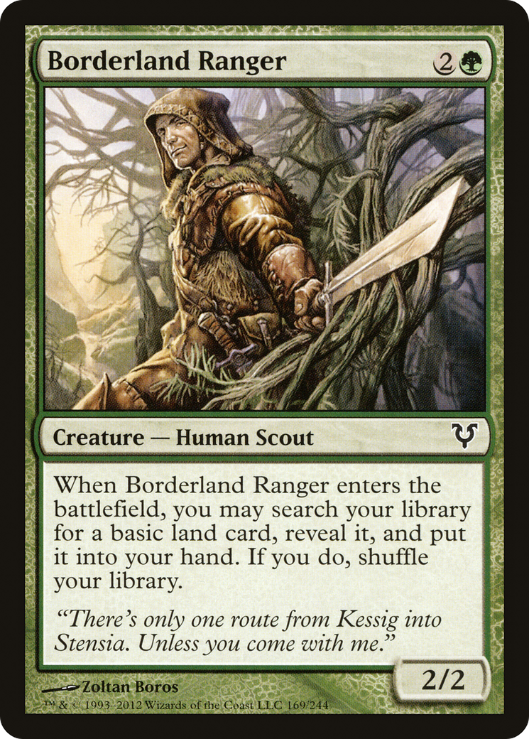 Borderland Ranger (AVR-169)  Foil - Avacyn Restored