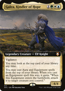 Galea, Kindler of Hope (Extended Art) (AFC-317) - Adventures in the Forgotten Realms Commander