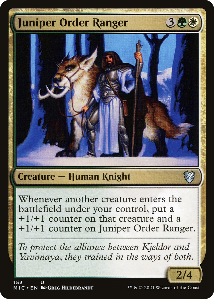 Juniper Order Ranger (MIC-153)  - Midnight Hunt Commander