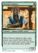 Veteran Explorer (White Border) (MB2-076)  - Mystery Booster 2