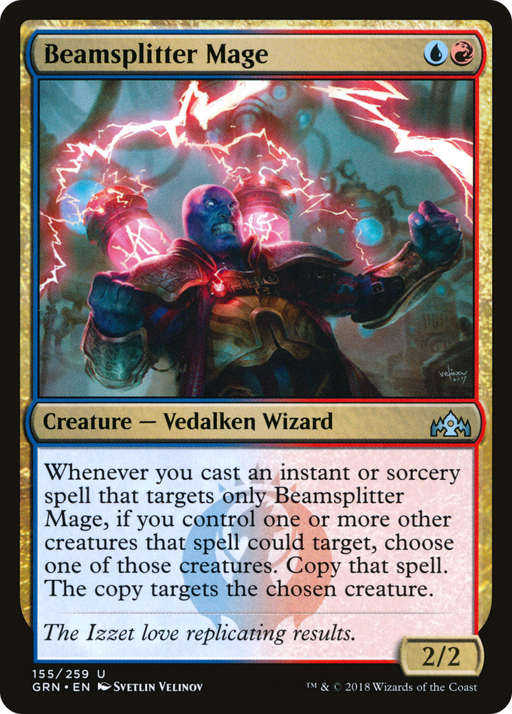 Beamsplitter Mage (GRN-155)  Foil - Guilds of Ravnica