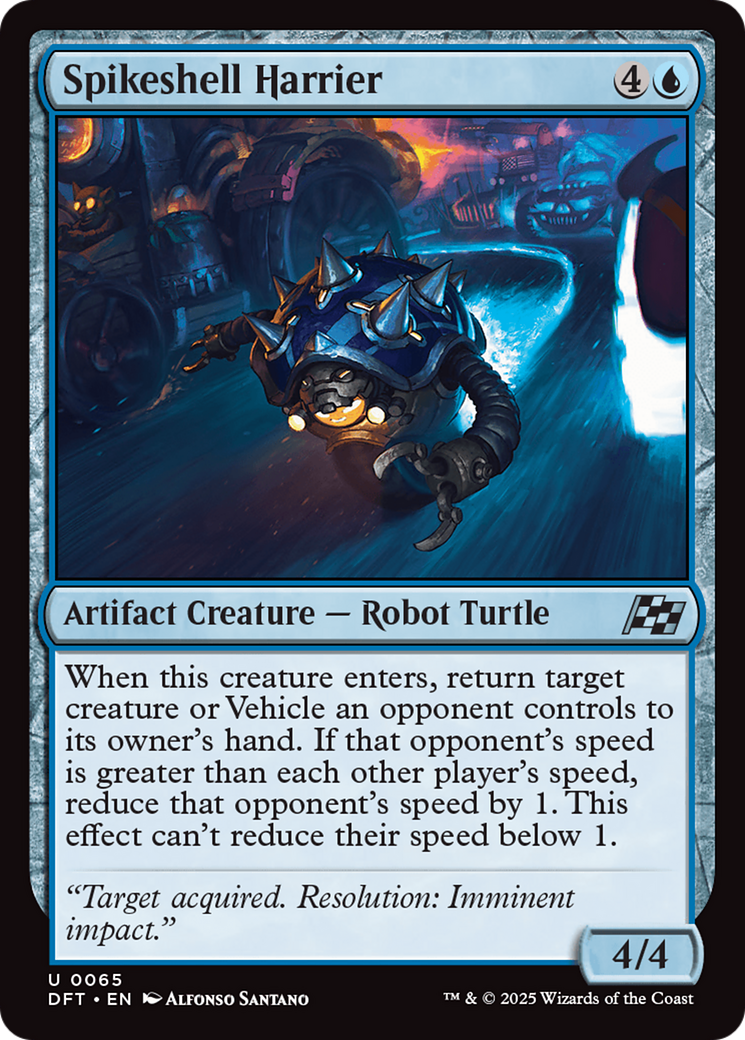 Spikeshell Harrier (DFT-065)  Foil - Aetherdrift
